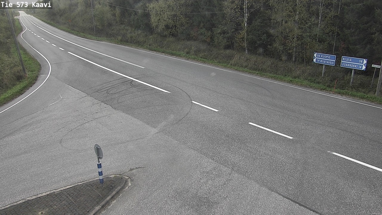 Weather Camera Image Väg 573 Kaavi, Kaavi, Pohjois-Savo