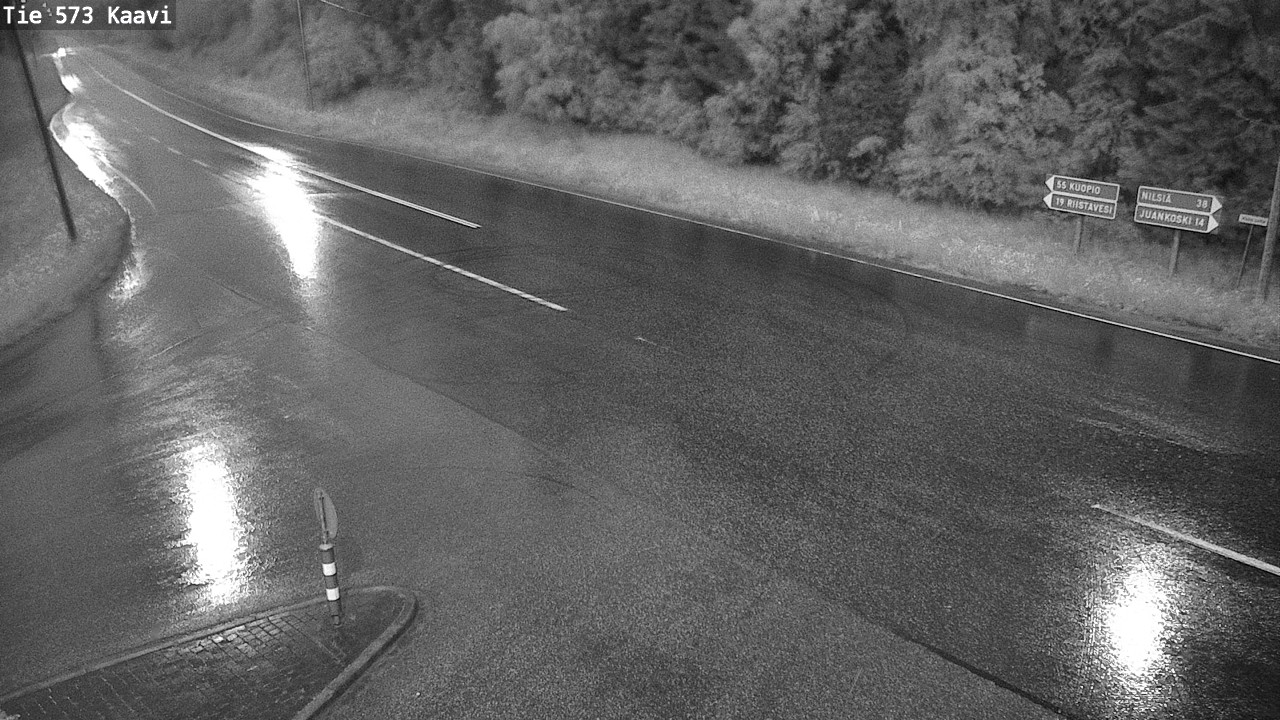 Weather Camera Image Road 573 Kaavi, Kaavi, Pohjois-Savo