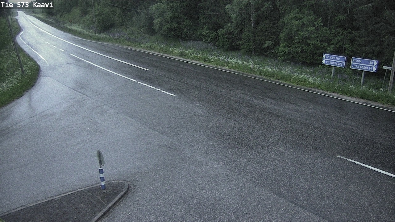 Weather Camera Image Road 573 Kaavi, Kaavi, Pohjois-Savo