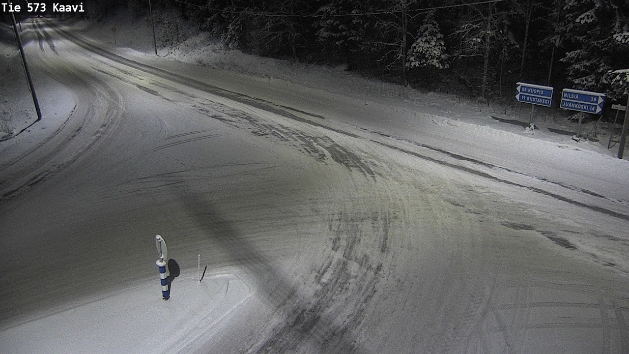 Weather Camera Image Road 573 Kaavi, Kaavi, Pohjois-Savo