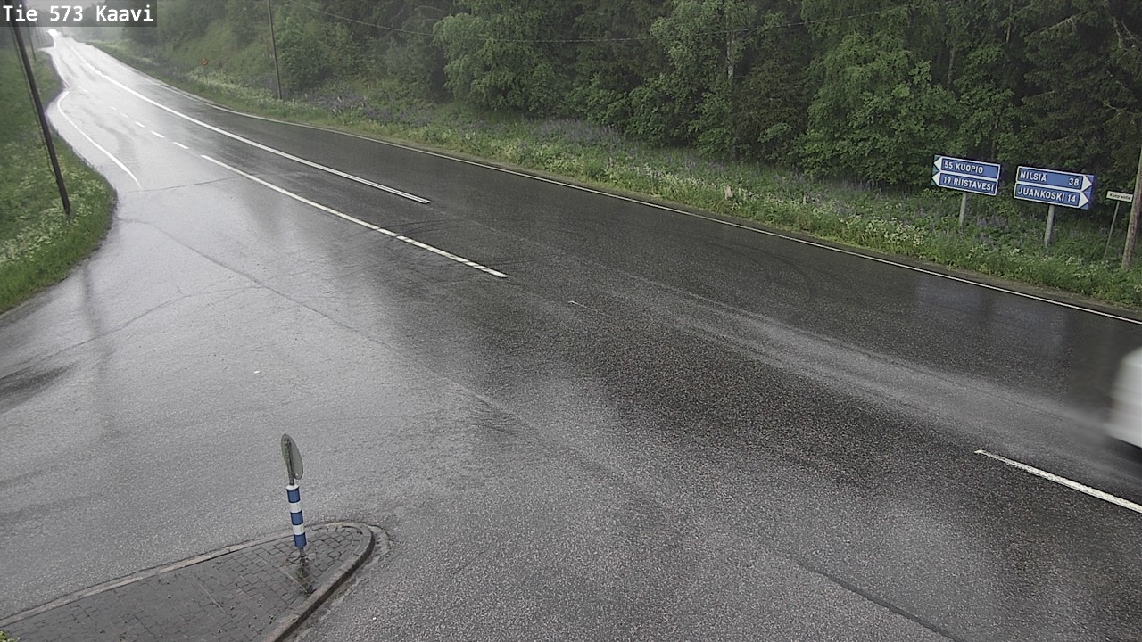 Weather Camera Image Road 573 Kaavi, Kaavi, Pohjois-Savo