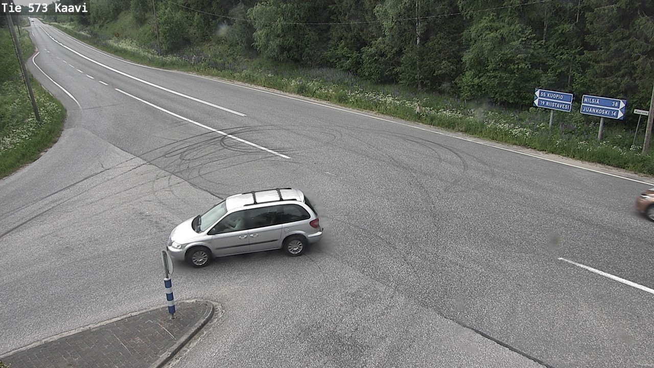 Weather Camera Image Road 573 Kaavi, Kaavi, Pohjois-Savo