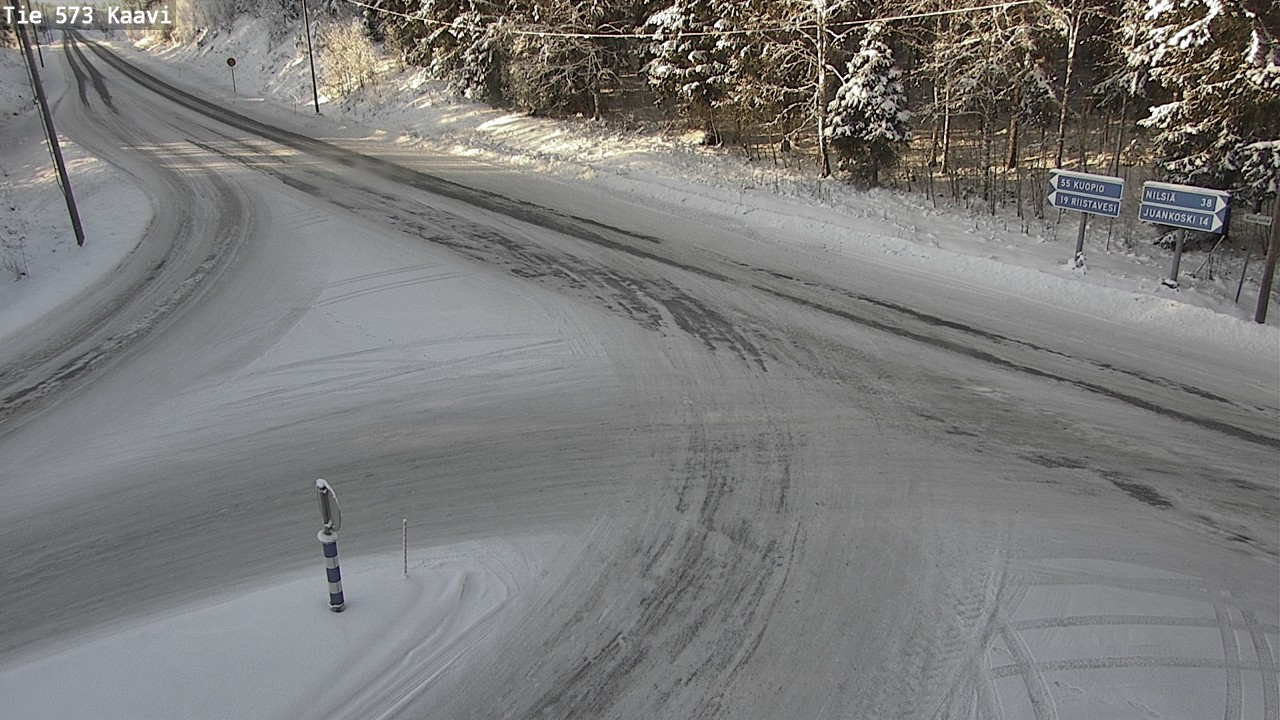 Weather Camera Image Road 573 Kaavi, Kaavi, Pohjois-Savo
