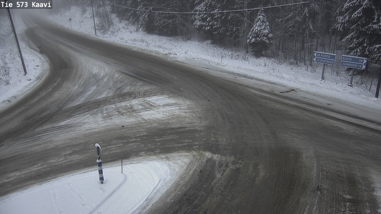 Weather Camera Image Road 573 Kaavi, Kaavi, Pohjois-Savo