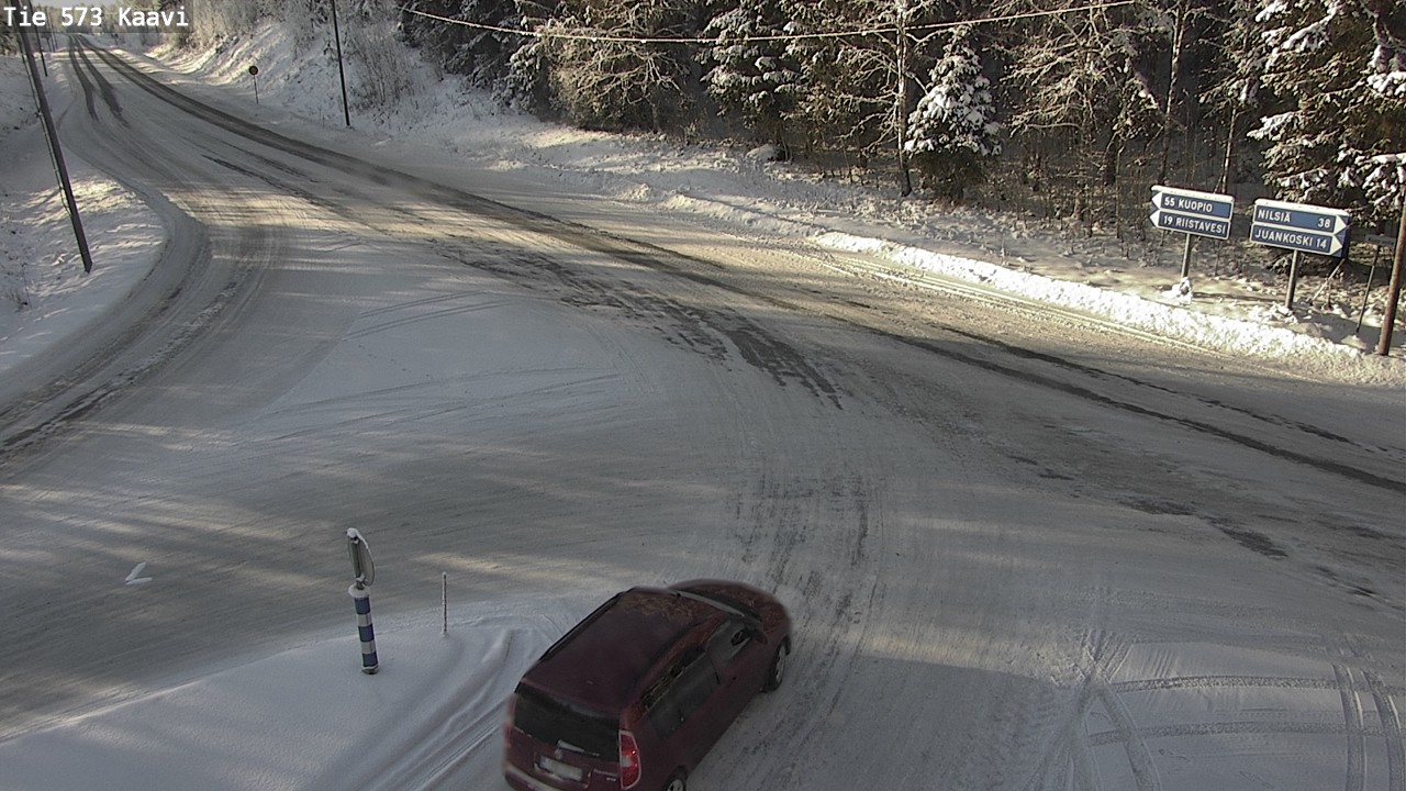 Weather Camera Image Road 573 Kaavi, Kaavi, Pohjois-Savo