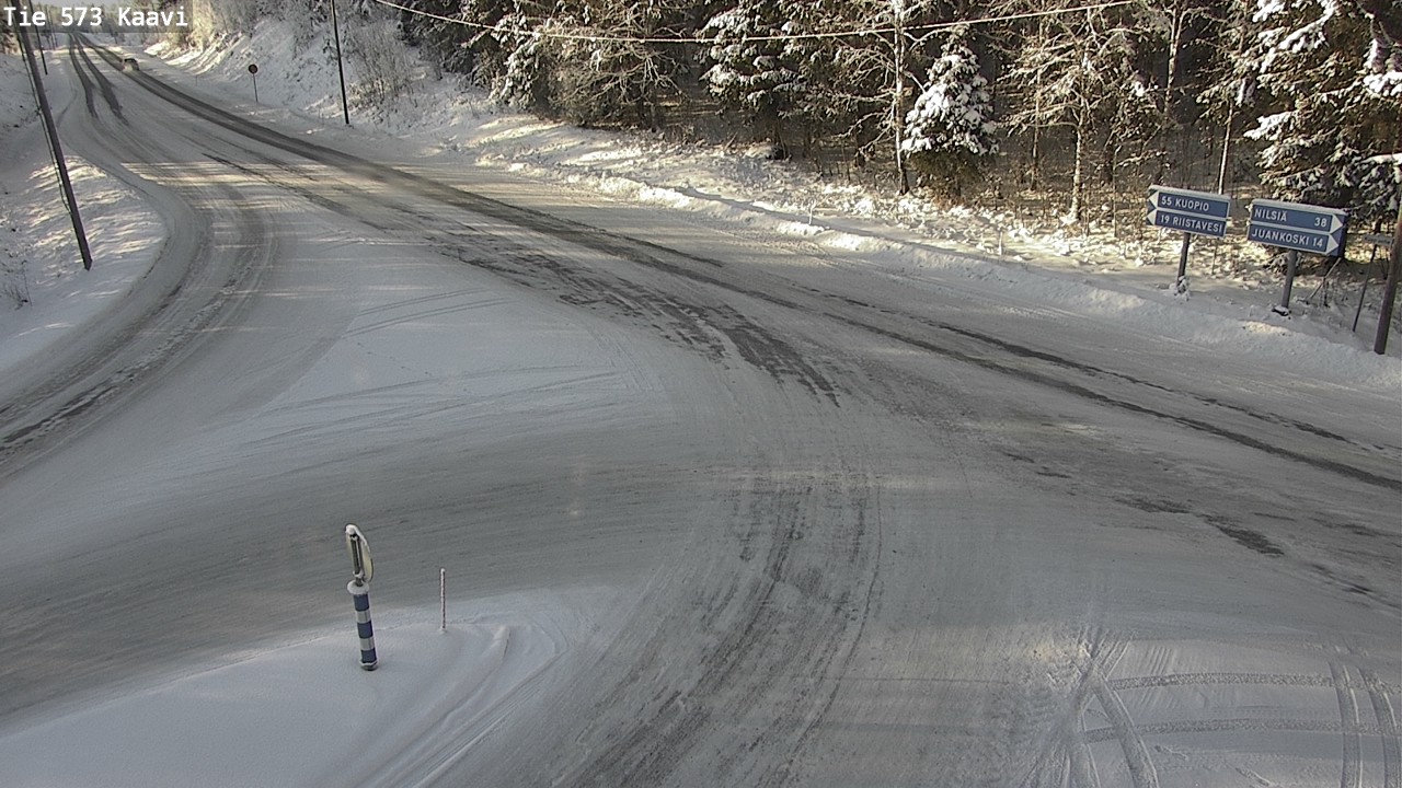 Weather Camera Image Road 573 Kaavi, Kaavi, Pohjois-Savo