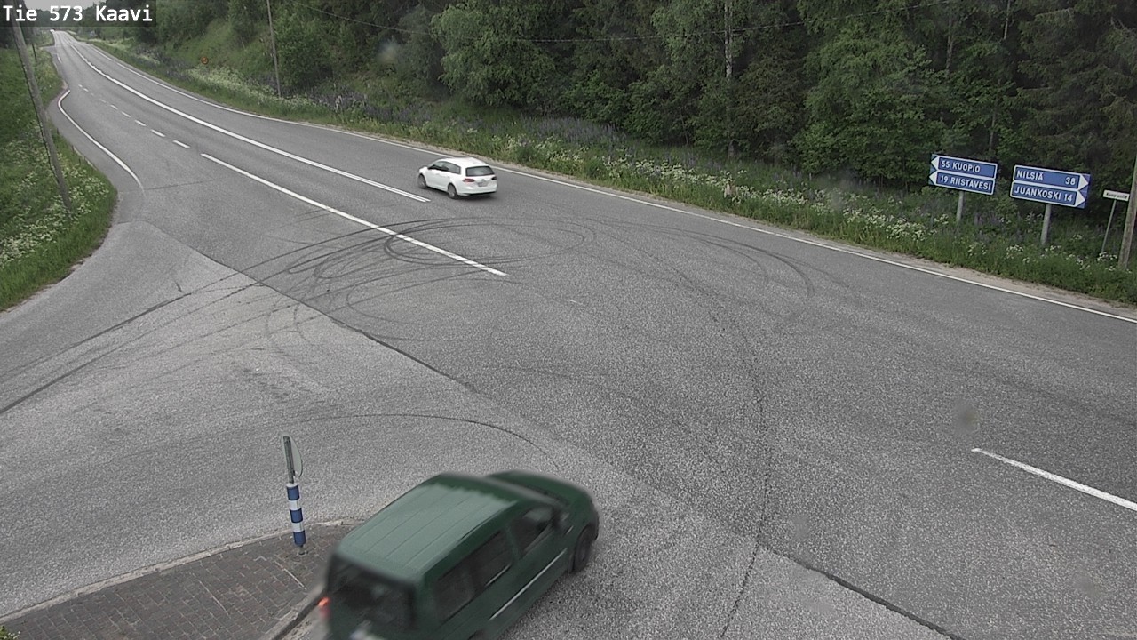 Weather Camera Image Road 573 Kaavi, Kaavi, Pohjois-Savo