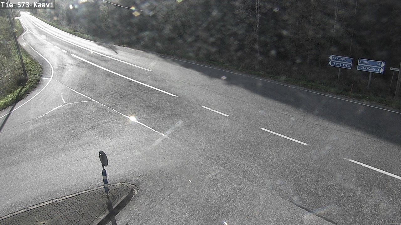 Weather Camera Image Väg 573 Kaavi, Kaavi, Pohjois-Savo