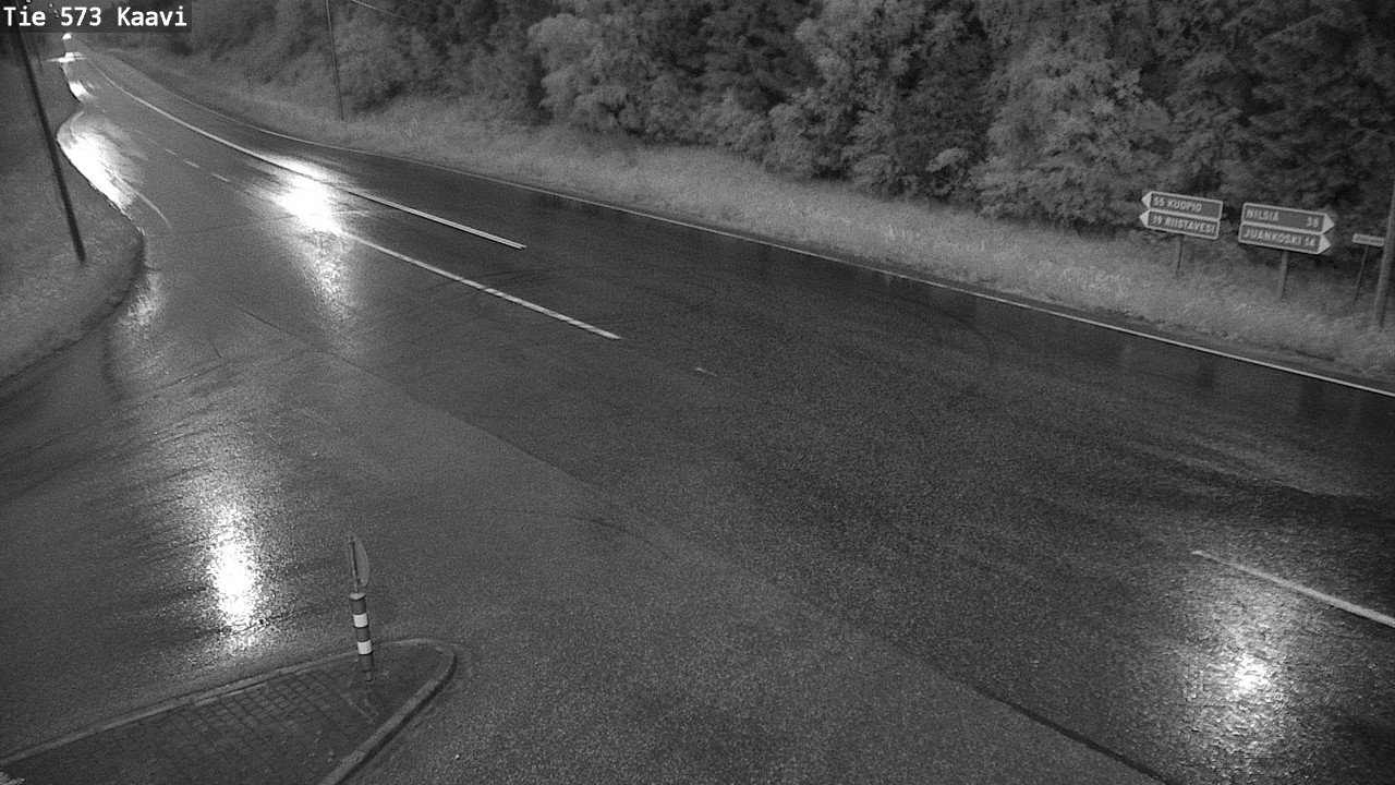 Weather Camera Image Road 573 Kaavi, Kaavi, Pohjois-Savo