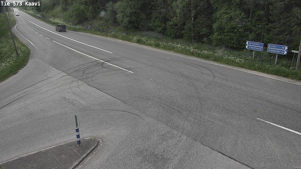 Weather Camera Image Road 573 Kaavi, Kaavi, Pohjois-Savo