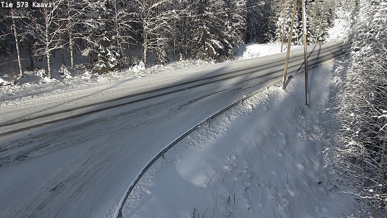 Weather Camera Image Road 573 Kaavi, Kaavi, Pohjois-Savo