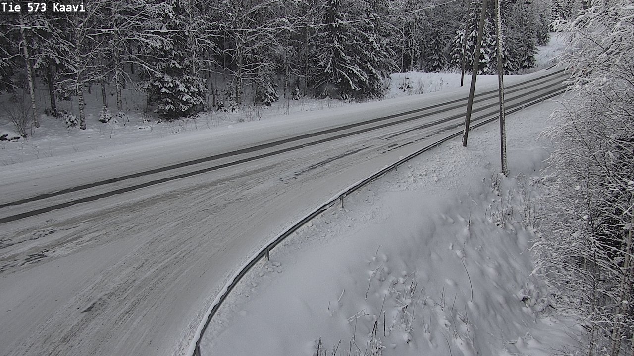 Weather Camera Image Road 573 Kaavi, Kaavi, Pohjois-Savo