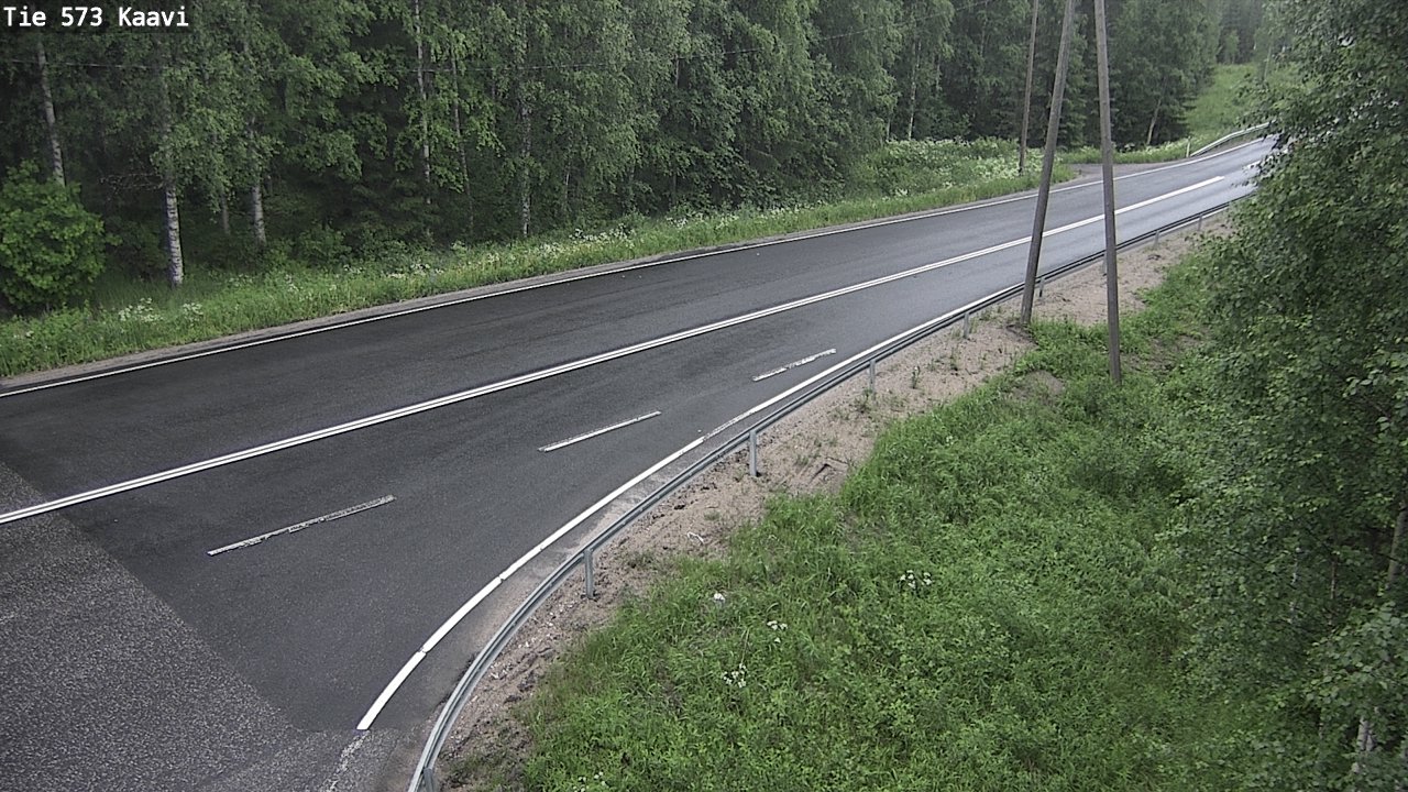 Weather Camera Image Road 573 Kaavi, Kaavi, Pohjois-Savo