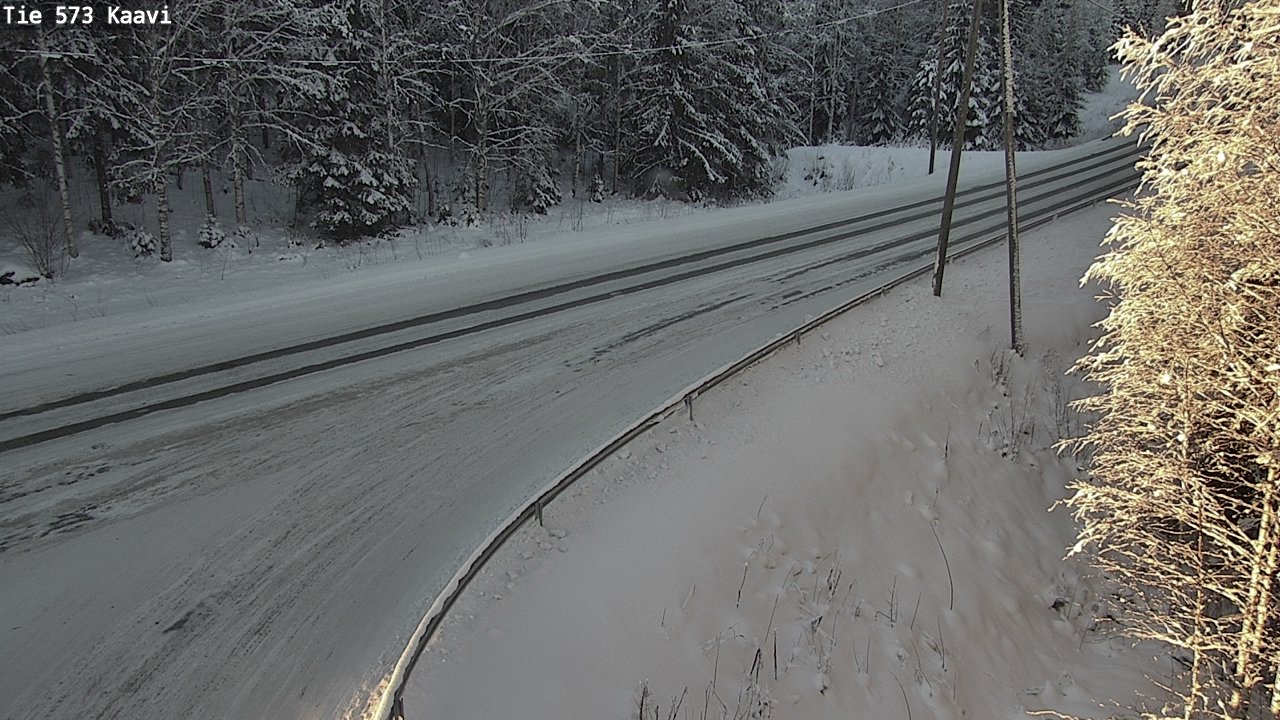 Weather Camera Image Road 573 Kaavi, Kaavi, Pohjois-Savo