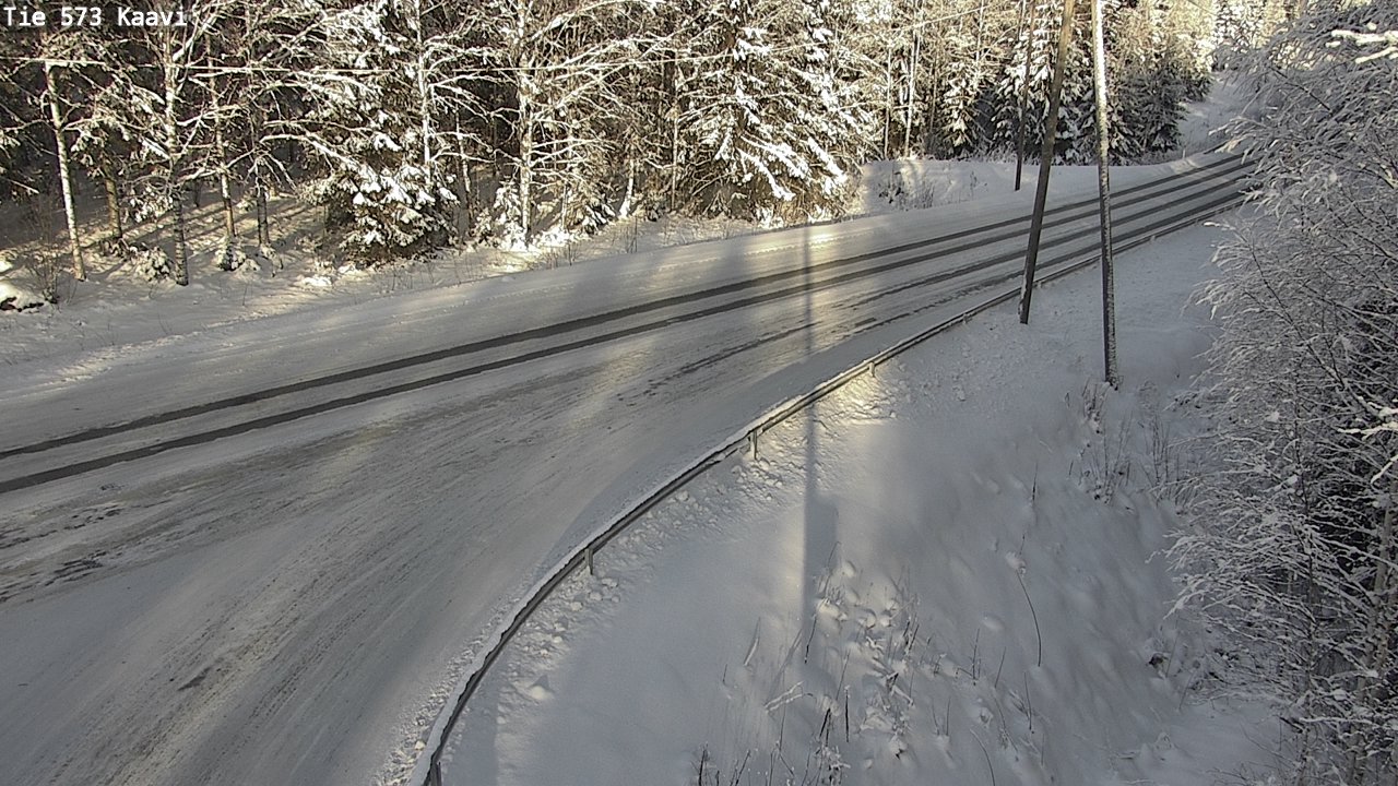 Weather Camera Image Road 573 Kaavi, Kaavi, Pohjois-Savo