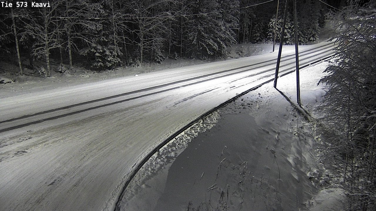 Weather Camera Image Road 573 Kaavi, Kaavi, Pohjois-Savo