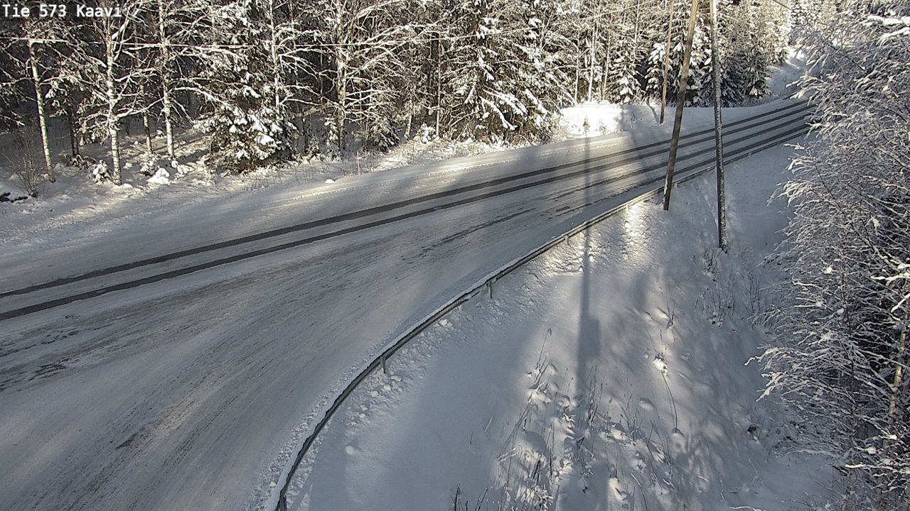 Weather Camera Image Road 573 Kaavi, Kaavi, Pohjois-Savo