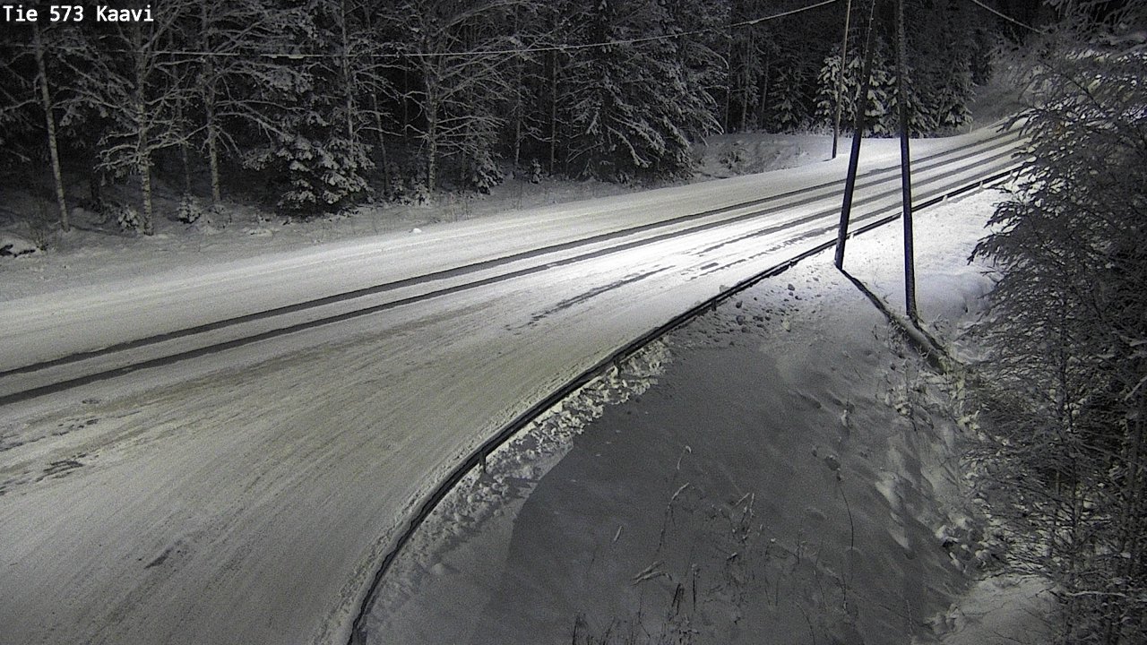 Weather Camera Image Road 573 Kaavi, Kaavi, Pohjois-Savo