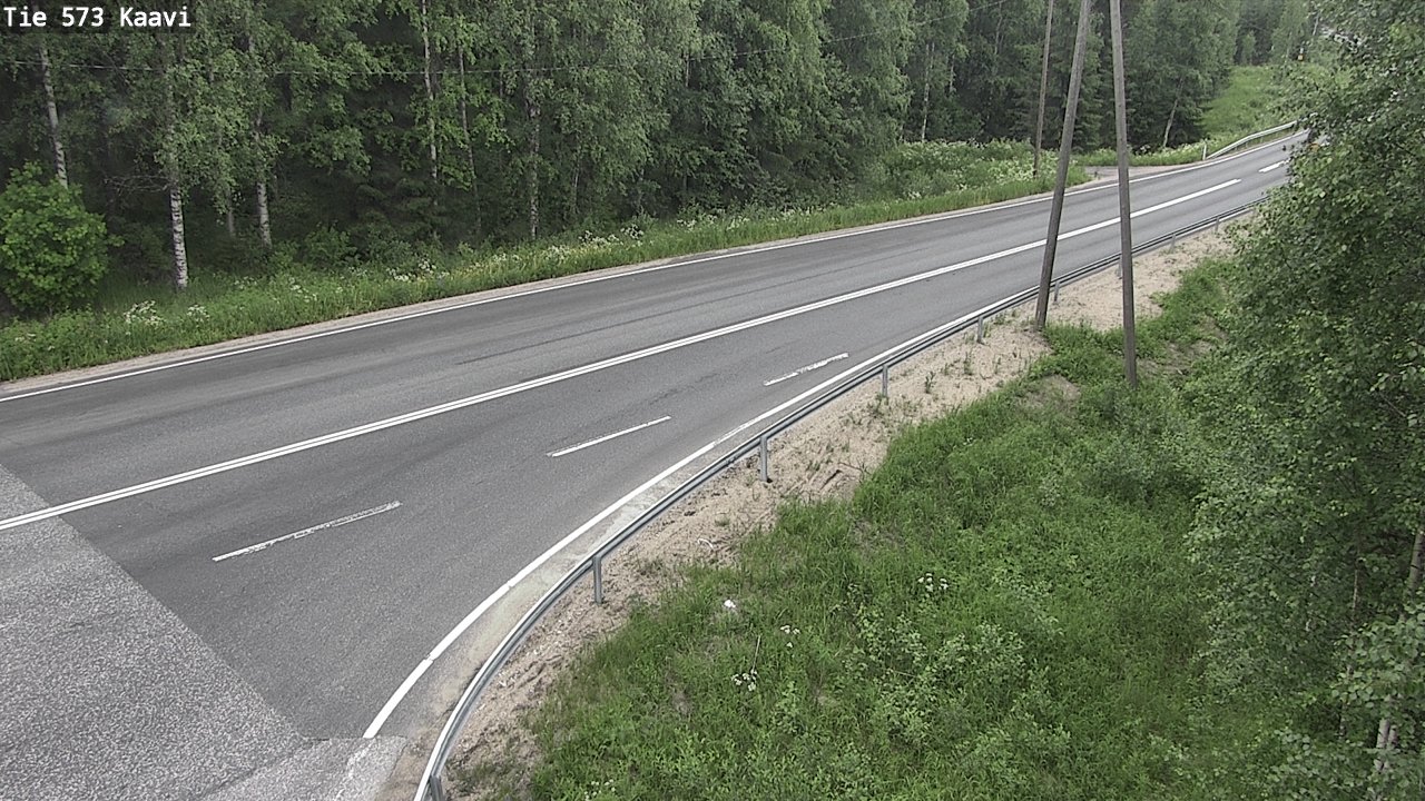 Weather Camera Image Road 573 Kaavi, Kaavi, Pohjois-Savo