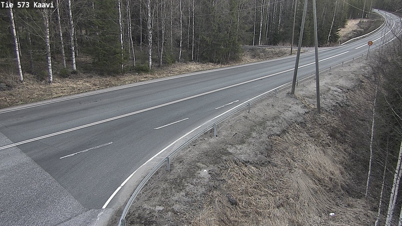 Weather Camera Image Road 573 Kaavi, Kaavi, Pohjois-Savo