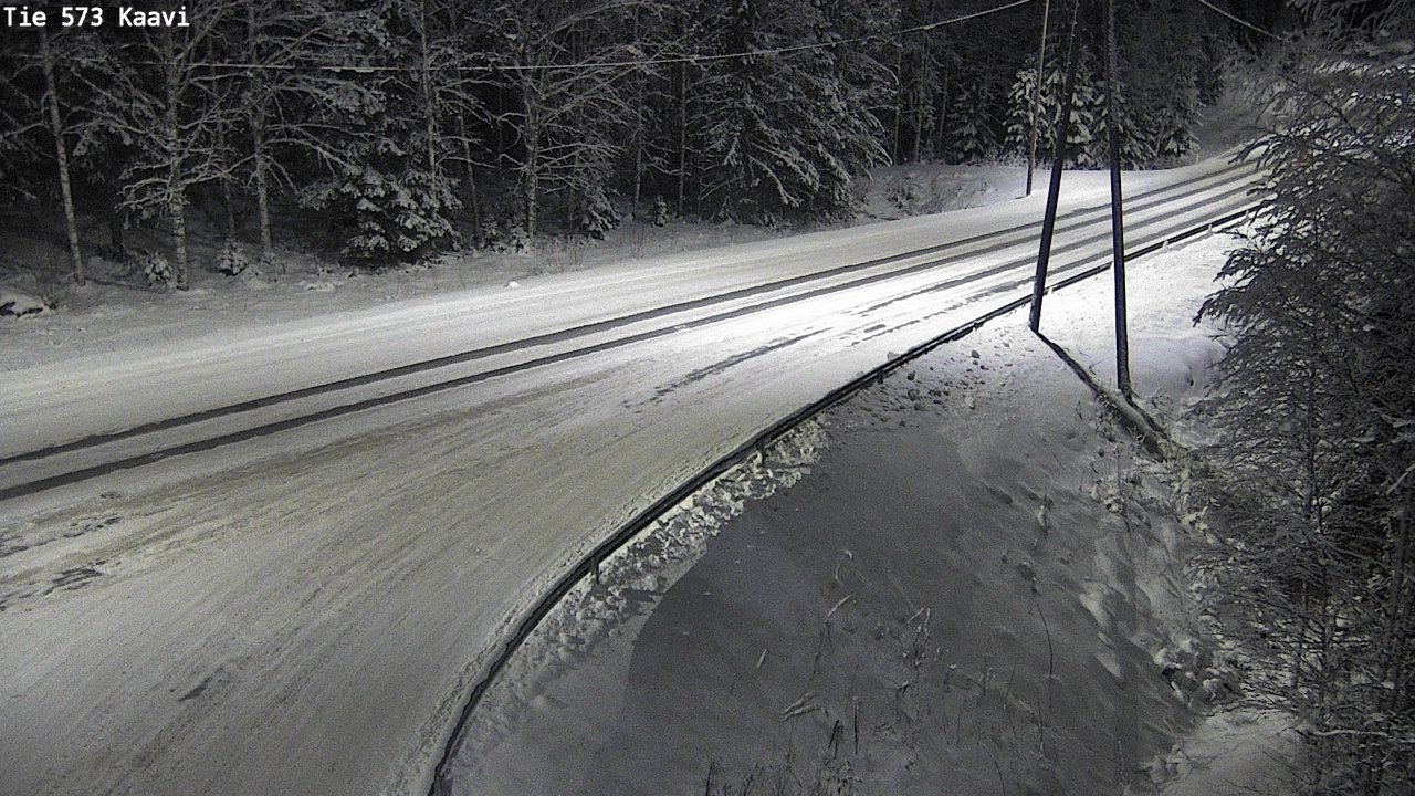 Weather Camera Image Road 573 Kaavi, Kaavi, Pohjois-Savo