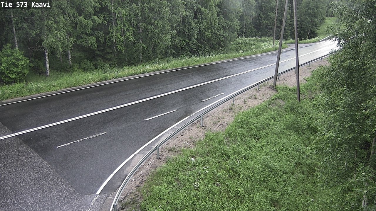 Weather Camera Image Road 573 Kaavi, Kaavi, Pohjois-Savo