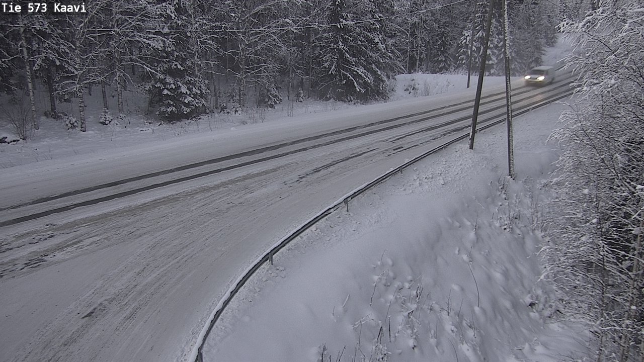 Weather Camera Image Road 573 Kaavi, Kaavi, Pohjois-Savo