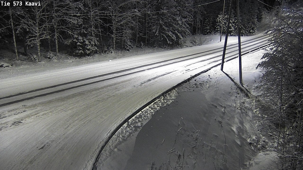 Weather Camera Image Road 573 Kaavi, Kaavi, Pohjois-Savo