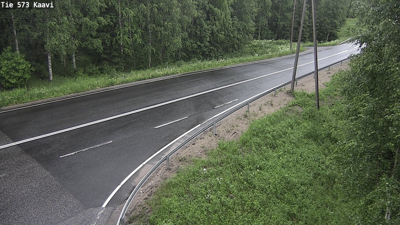 Weather Camera Image Road 573 Kaavi, Kaavi, Pohjois-Savo