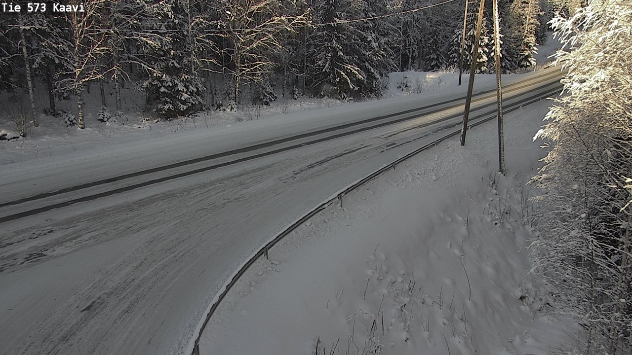 Weather Camera Image Road 573 Kaavi, Kaavi, Pohjois-Savo