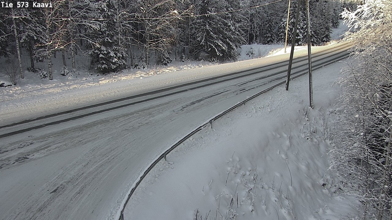 Weather Camera Image Road 573 Kaavi, Kaavi, Pohjois-Savo