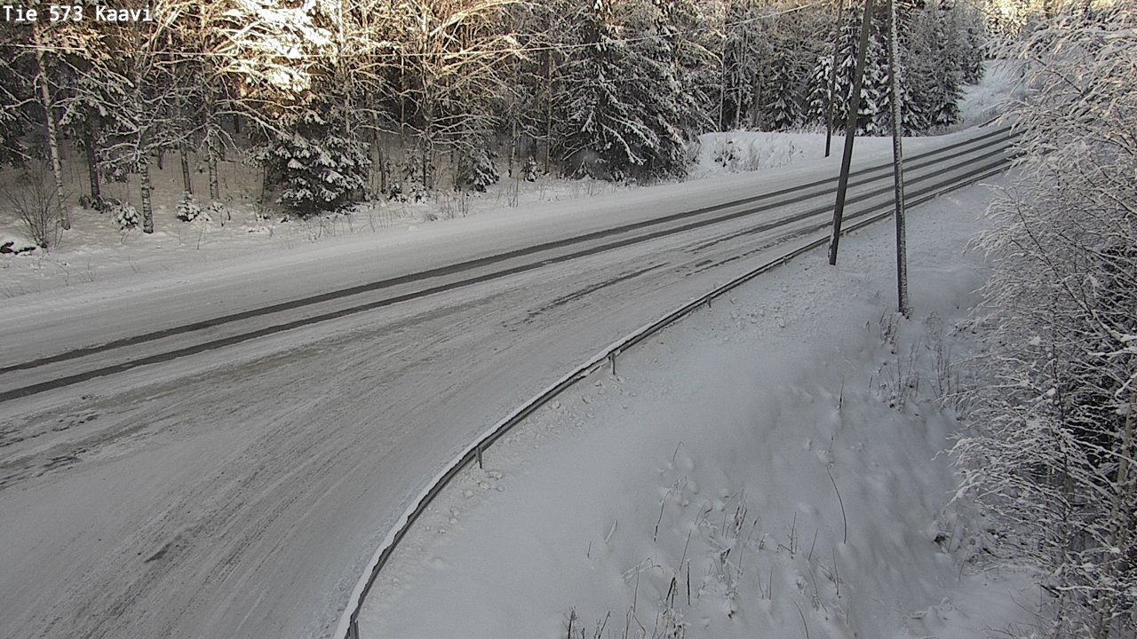 Weather Camera Image Road 573 Kaavi, Kaavi, Pohjois-Savo