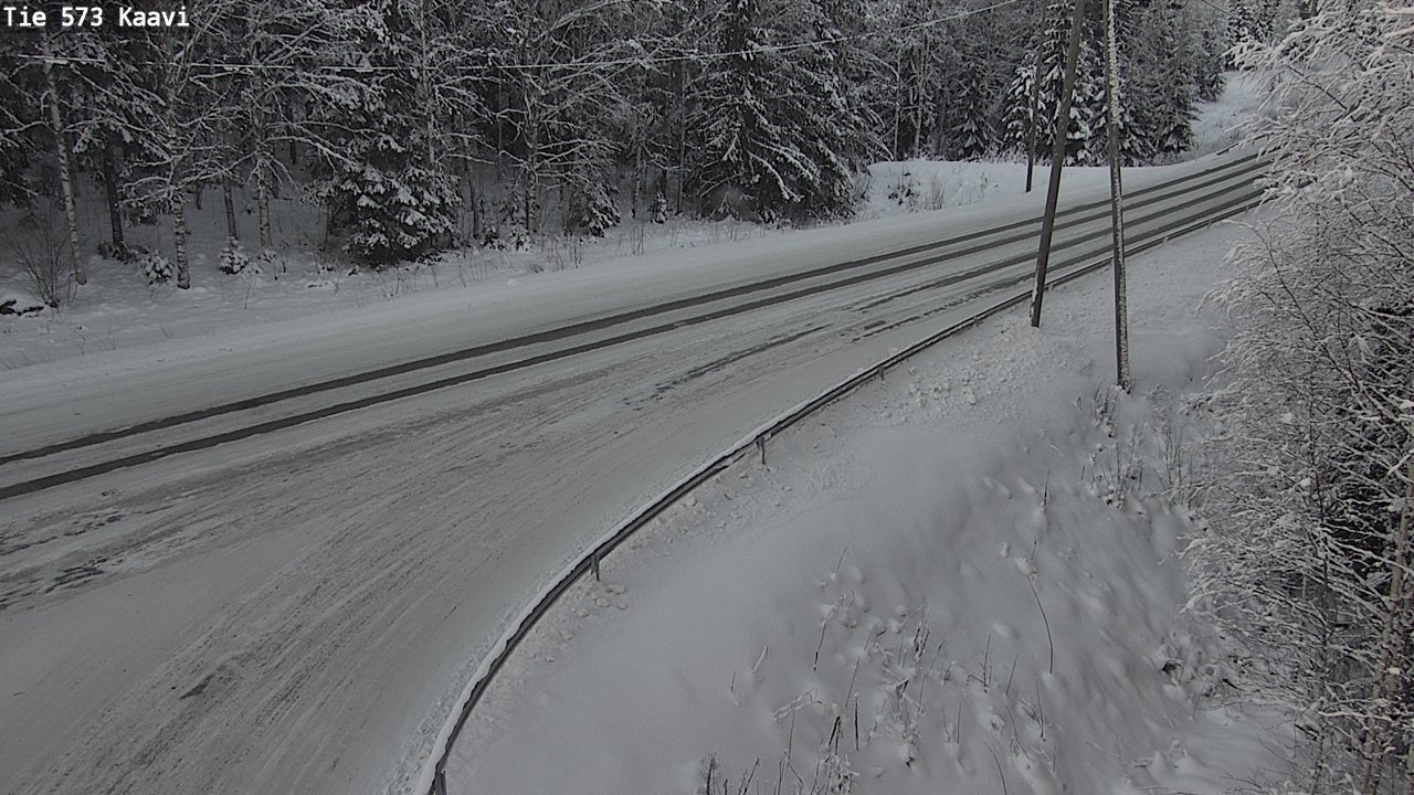 Weather Camera Image Road 573 Kaavi, Kaavi, Pohjois-Savo