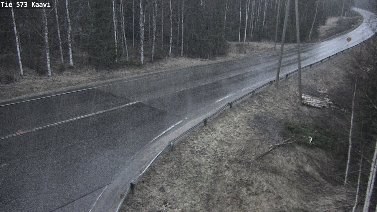 Weather Camera Image Väg 573 Kaavi, Kaavi, Pohjois-Savo