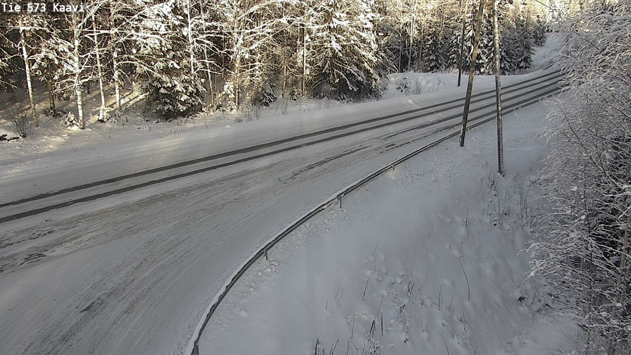 Weather Camera Image Road 573 Kaavi, Kaavi, Pohjois-Savo