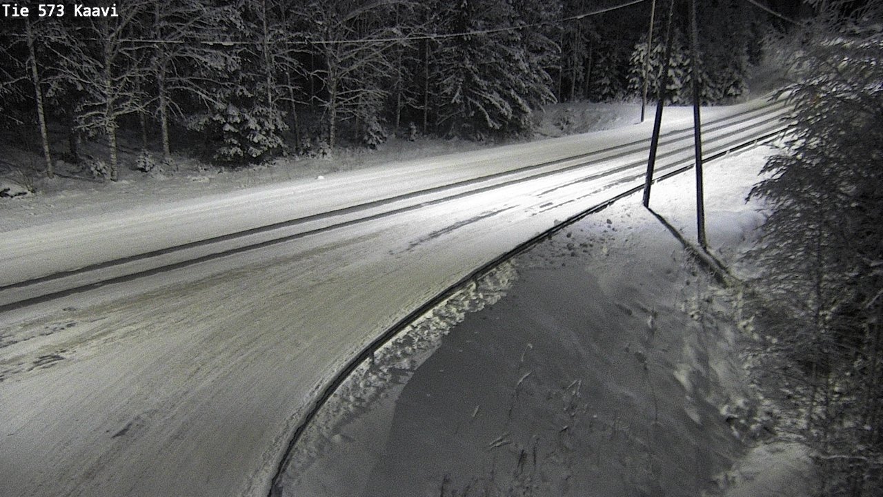 Weather Camera Image Road 573 Kaavi, Kaavi, Pohjois-Savo