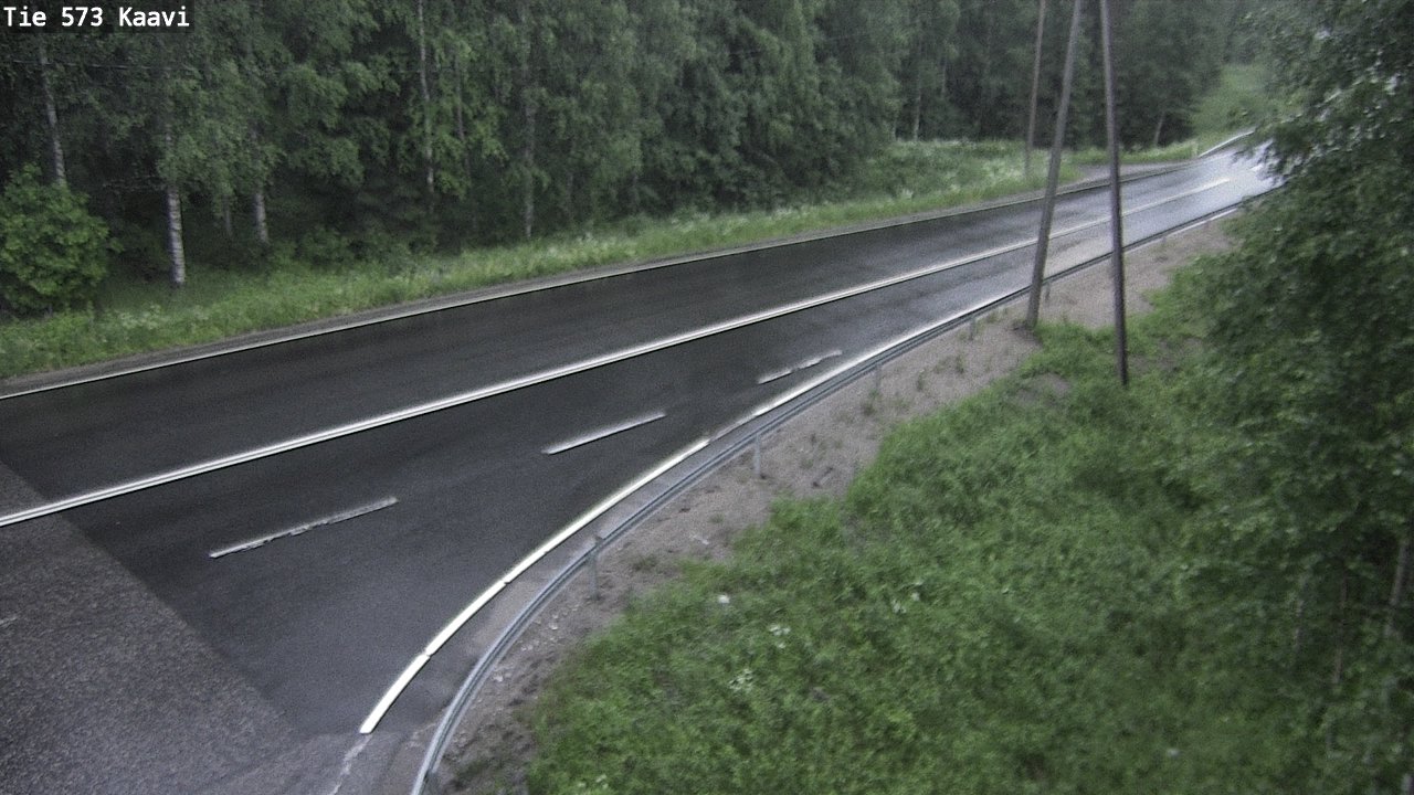 Weather Camera Image Road 573 Kaavi, Kaavi, Pohjois-Savo