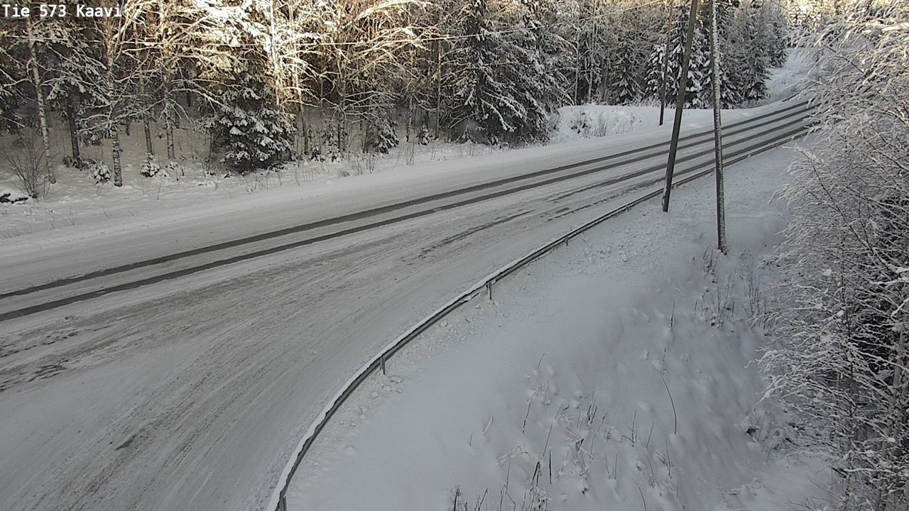 Weather Camera Image Road 573 Kaavi, Kaavi, Pohjois-Savo