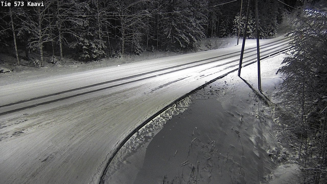 Weather Camera Image Road 573 Kaavi, Kaavi, Pohjois-Savo