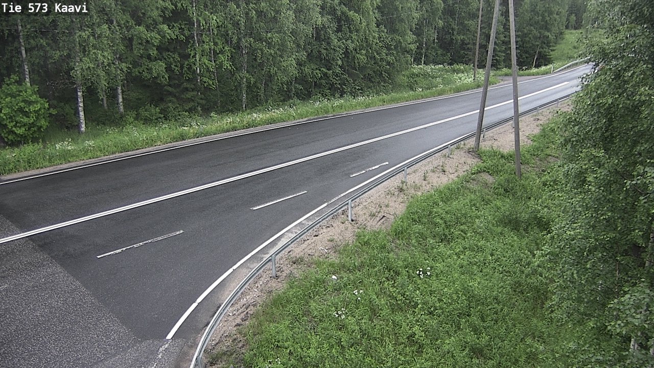 Weather Camera Image Road 573 Kaavi, Kaavi, Pohjois-Savo