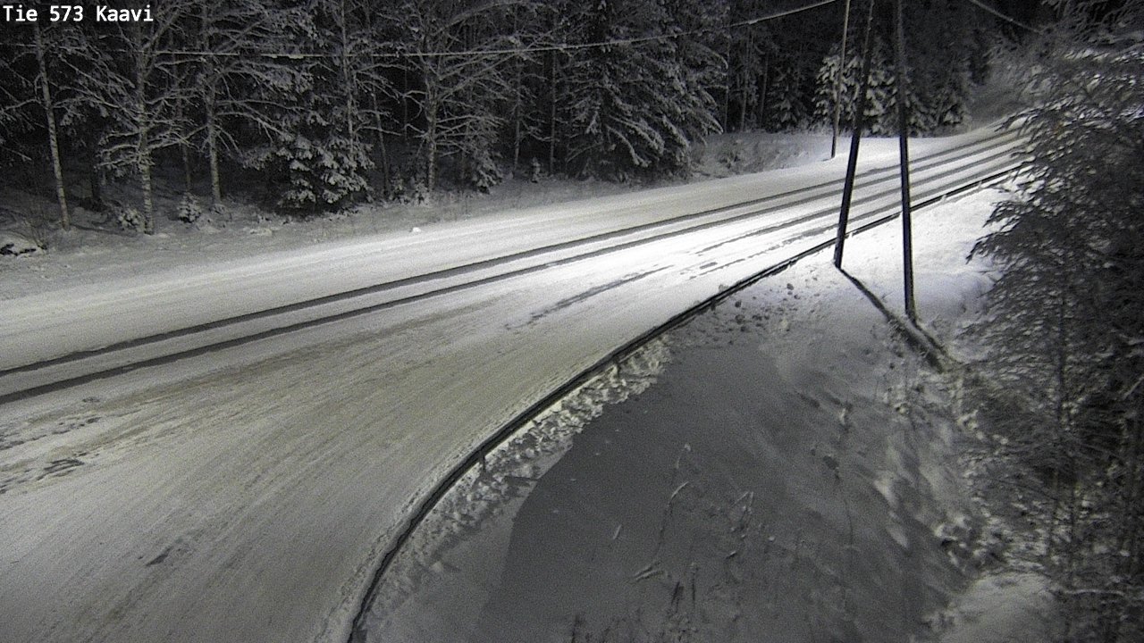 Weather Camera Image Road 573 Kaavi, Kaavi, Pohjois-Savo