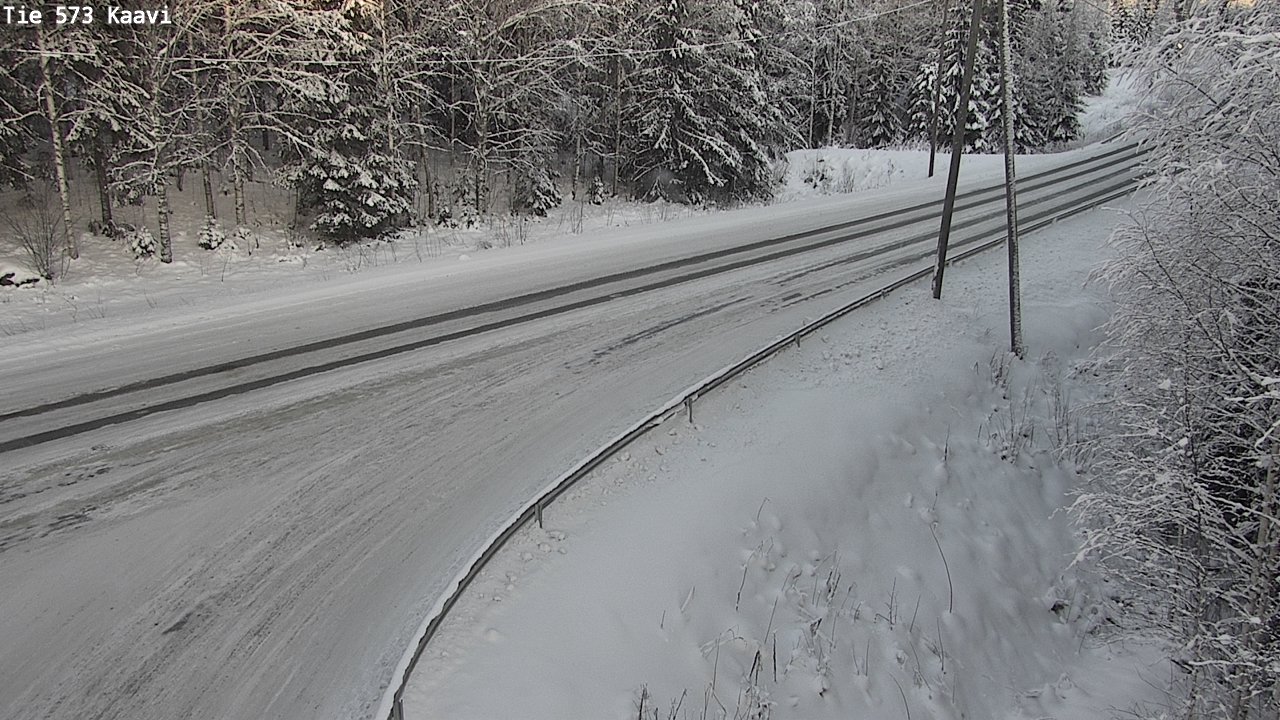 Weather Camera Image Road 573 Kaavi, Kaavi, Pohjois-Savo