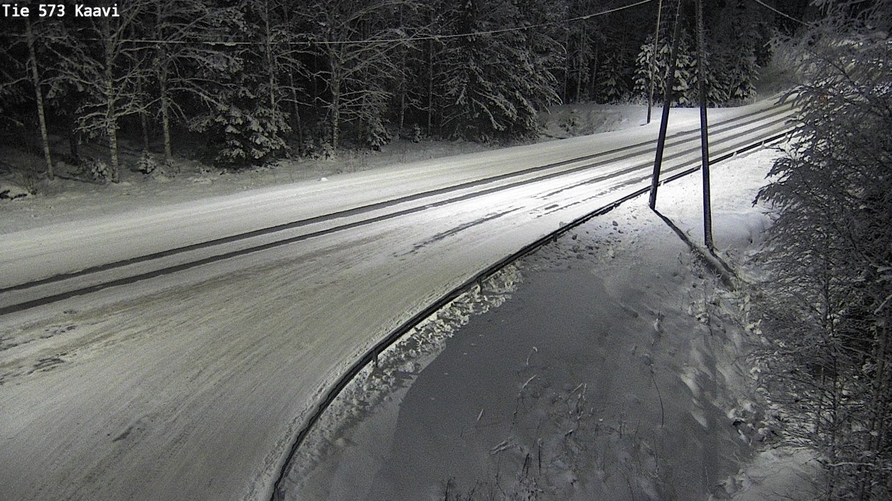 Weather Camera Image Road 573 Kaavi, Kaavi, Pohjois-Savo