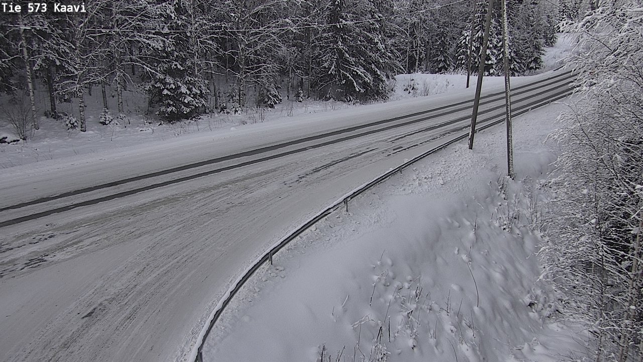 Weather Camera Image Road 573 Kaavi, Kaavi, Pohjois-Savo