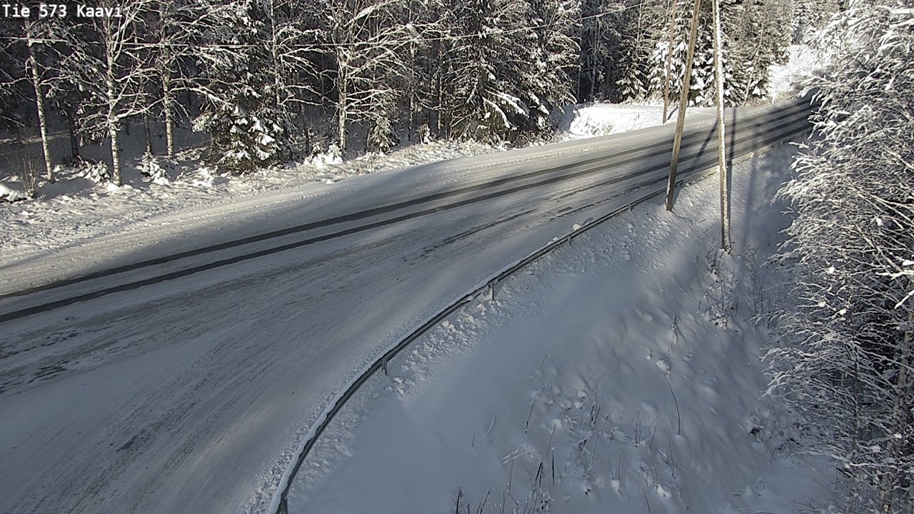 Weather Camera Image Road 573 Kaavi, Kaavi, Pohjois-Savo