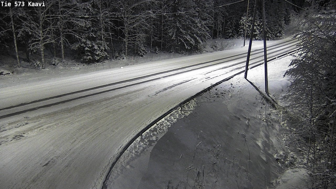 Weather Camera Image Road 573 Kaavi, Kaavi, Pohjois-Savo