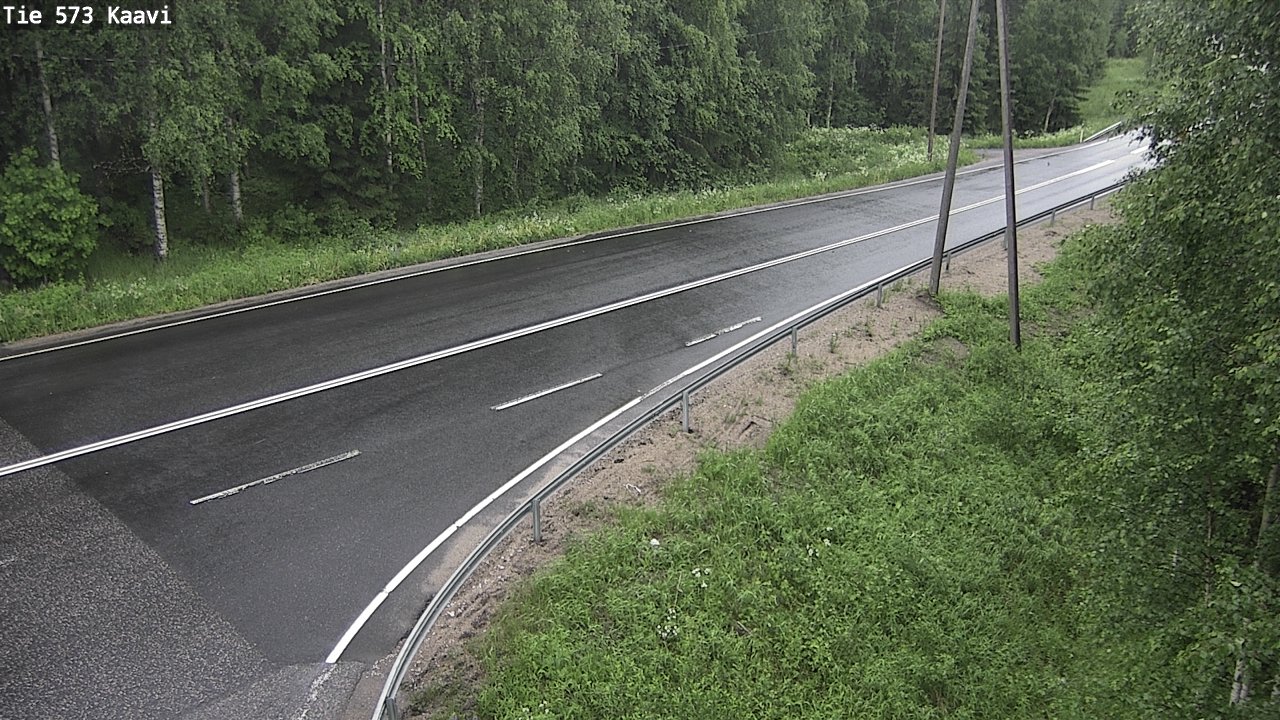 Weather Camera Image Road 573 Kaavi, Kaavi, Pohjois-Savo