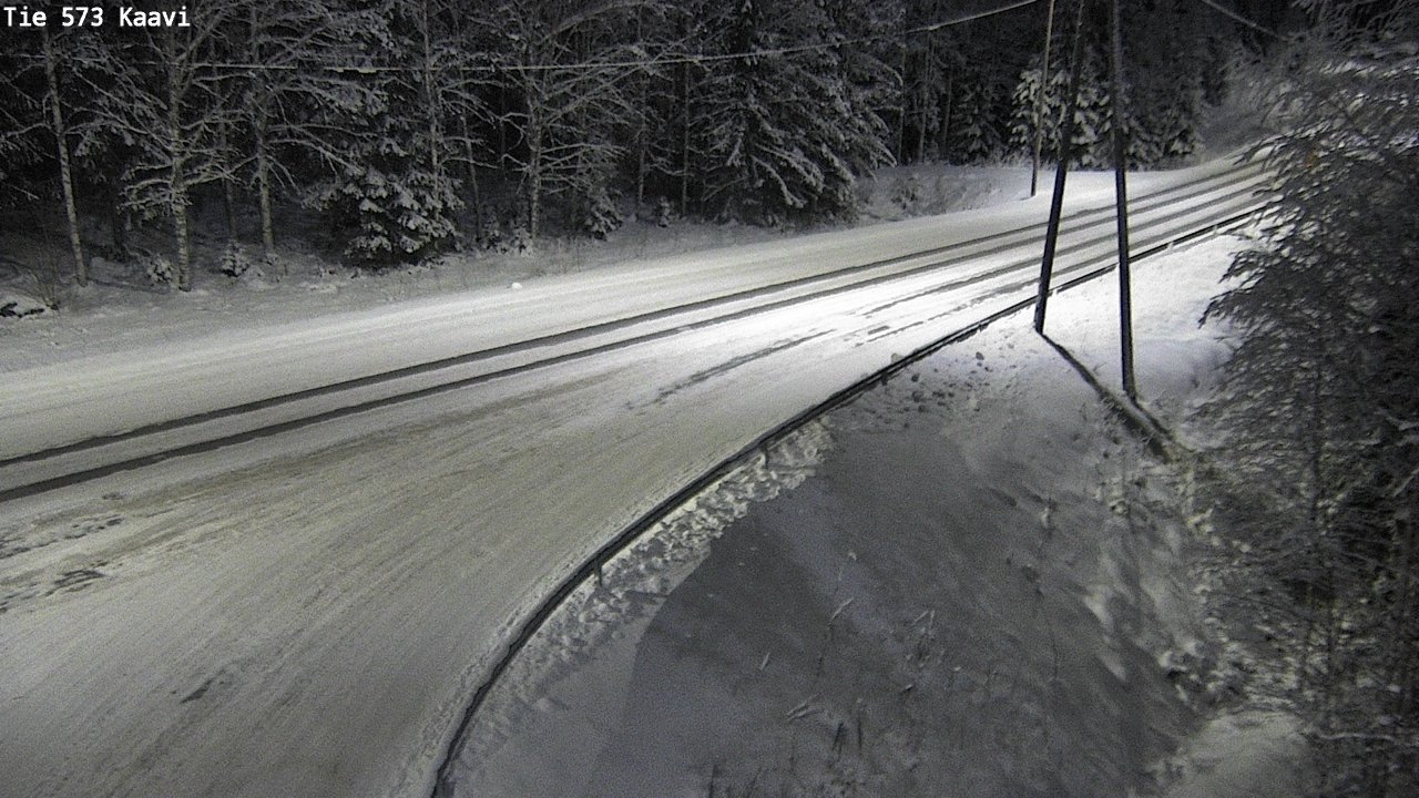 Weather Camera Image Road 573 Kaavi, Kaavi, Pohjois-Savo