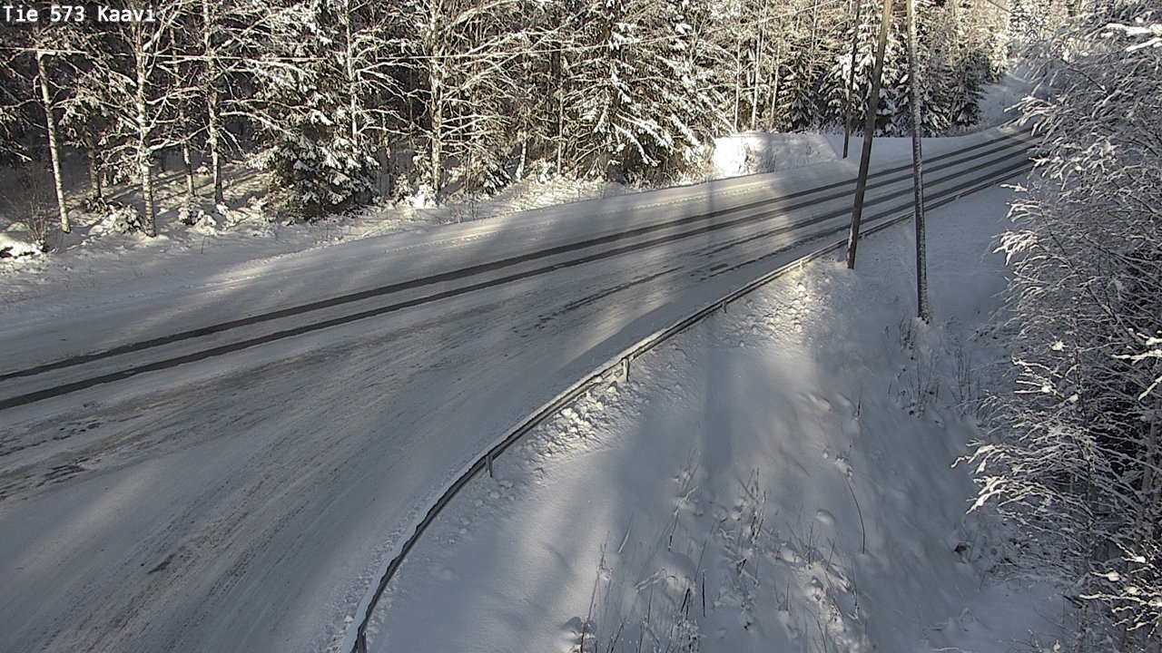 Weather Camera Image Road 573 Kaavi, Kaavi, Pohjois-Savo