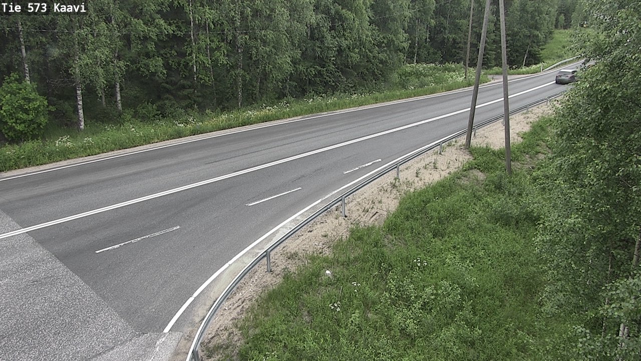 Weather Camera Image Road 573 Kaavi, Kaavi, Pohjois-Savo